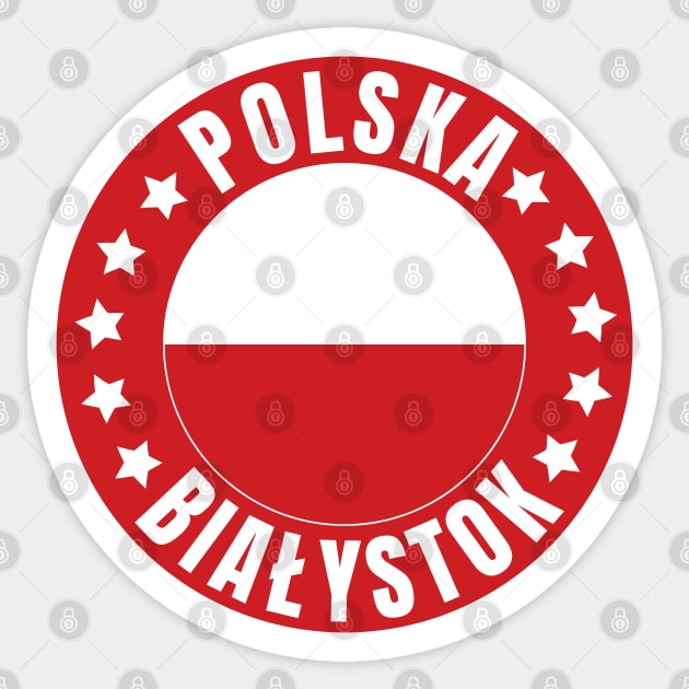 Bialystok Sticker by footballomatic